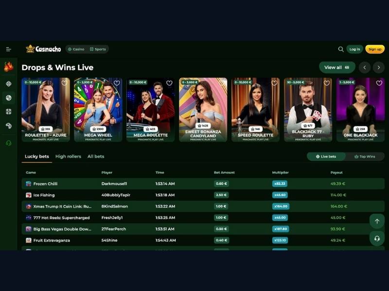 Aplikacja Casinacho Casino i cashback mobilny dla polskich graczy